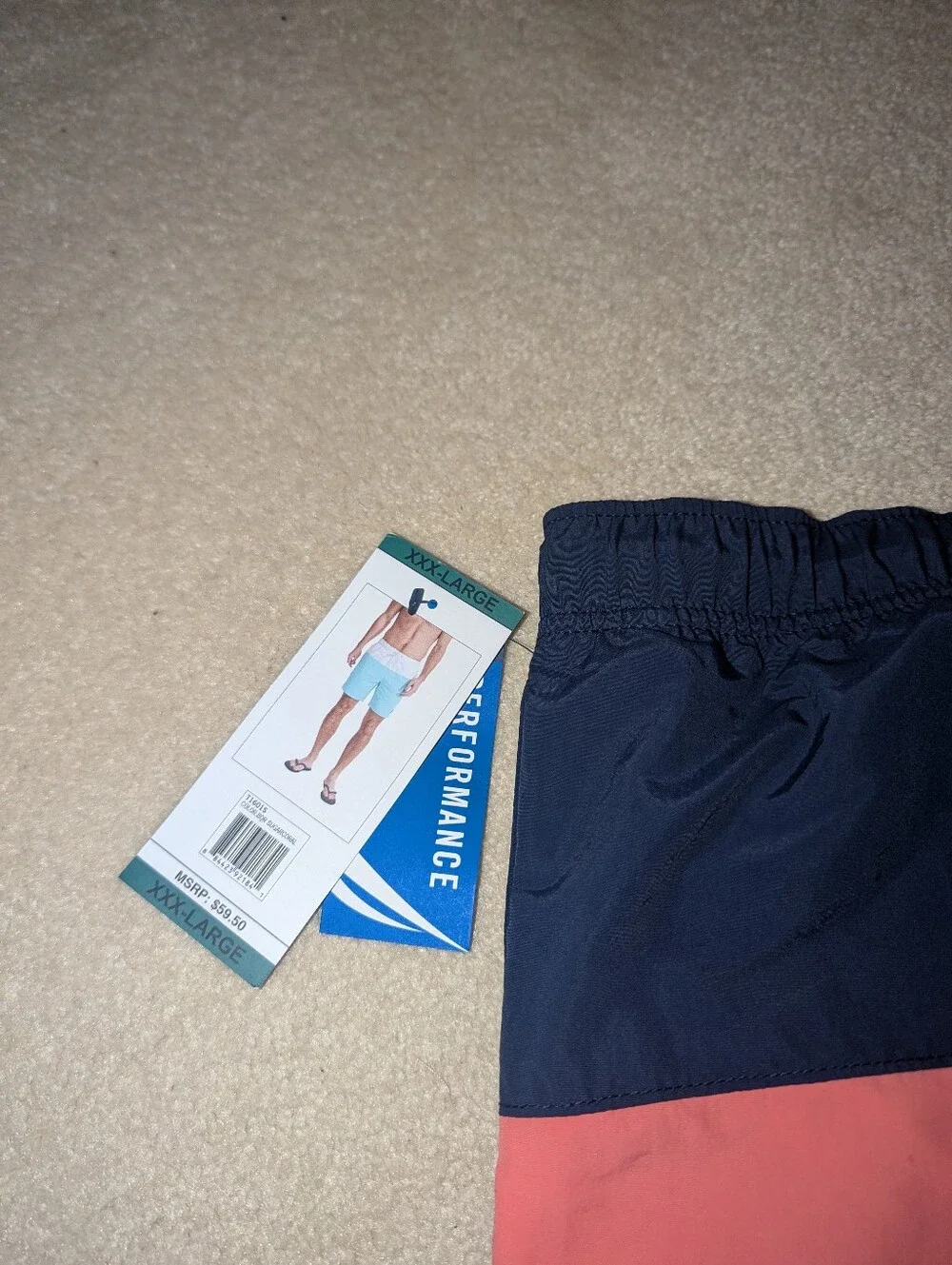 Nwt Nautica XXXL Swim Trunk 8